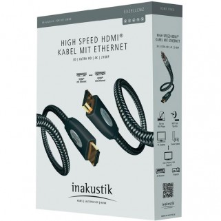 Кабель HDMI Inakustik Exzellenz High Speed HDMI Cable with Ethernet 3 m