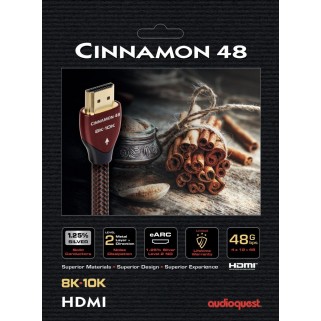 HDMI кабель Audioquest HDMI 2.1 Cinnamon 48 1 m