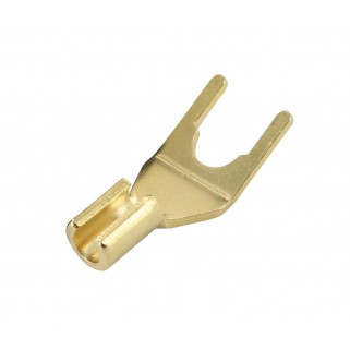 Акустическая вилка MT-Power Gold plated Spade Lugs