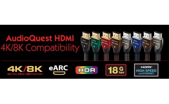 Нова лінійка HDMI-кабелів AudioQuest з пропускною спроможністю 48 Гбіт / с, версія 2.1, 8k-10k